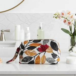 neceser mujer tela estampado floral