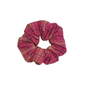 coletero scrunchie cuadros